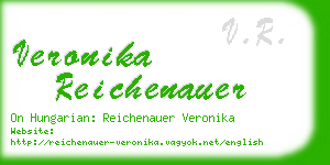 veronika reichenauer business card